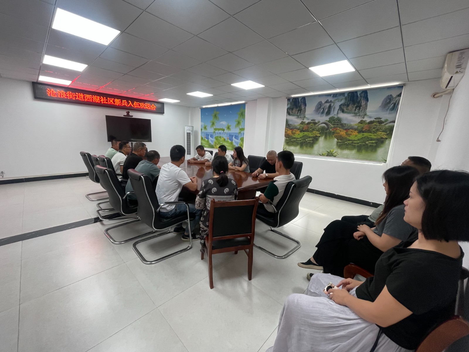 汉寿县沧浪街道：热烈欢送新兵光荣入伍