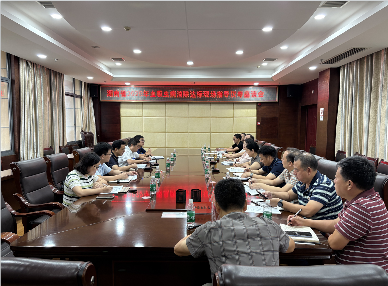 常德汉寿：省指导组来汉寿现场指导血吸虫病消除达标工作