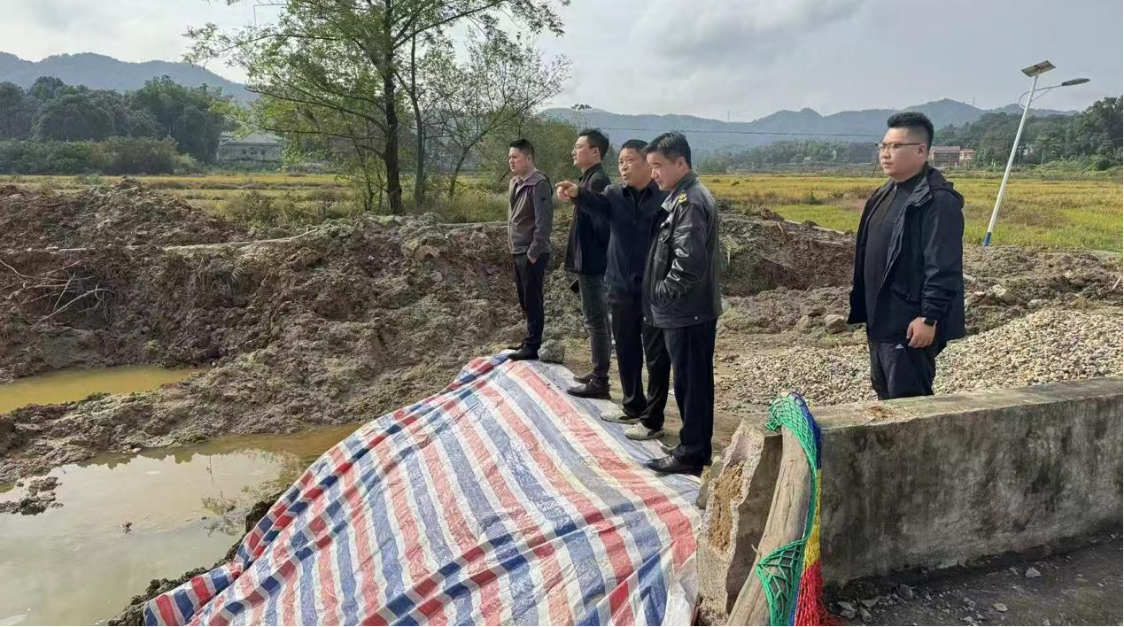 汉寿县崔家桥镇：两米“让道”解难题 危桥改造暖民心