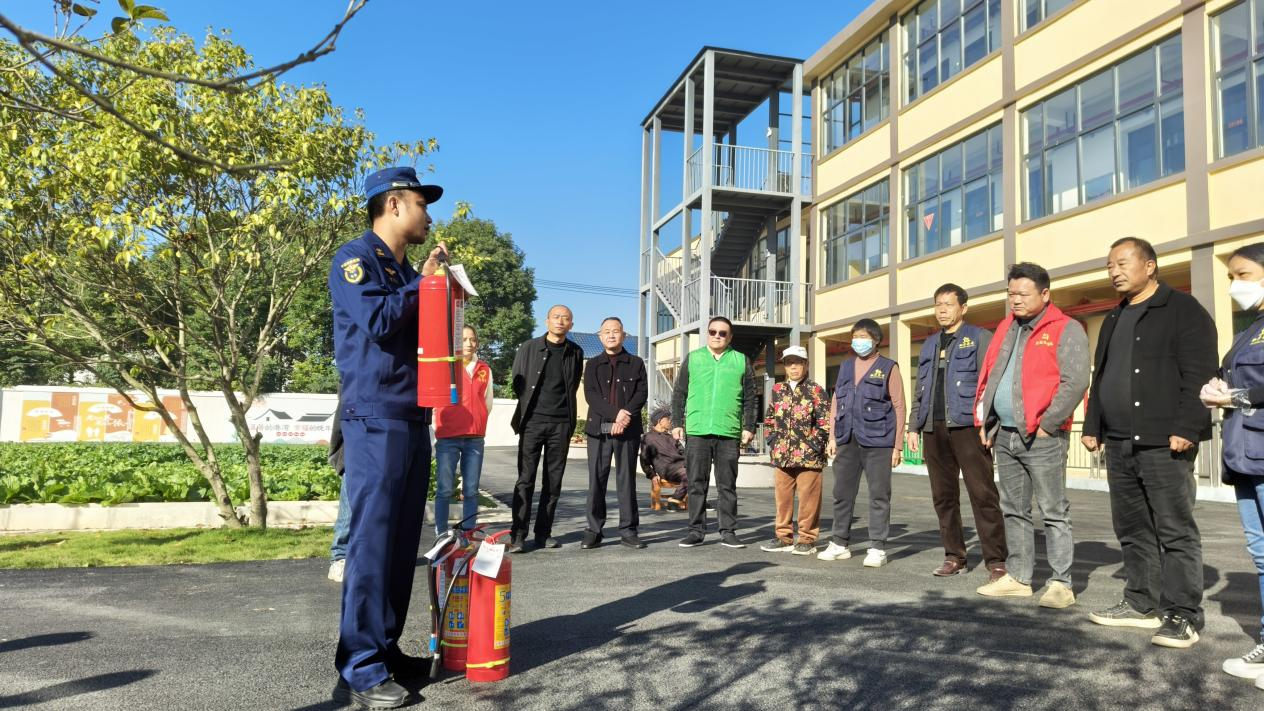 汉寿县岩汪湖镇：新敬老院开展消防安全教育活动