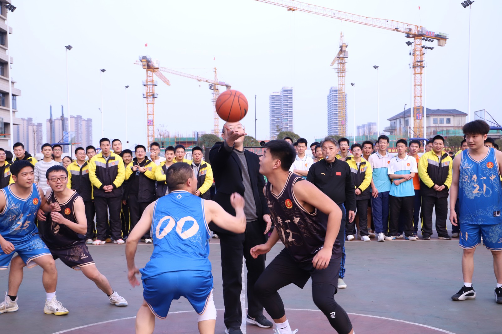 汉寿一中：以热爱之名，赴篮球之约