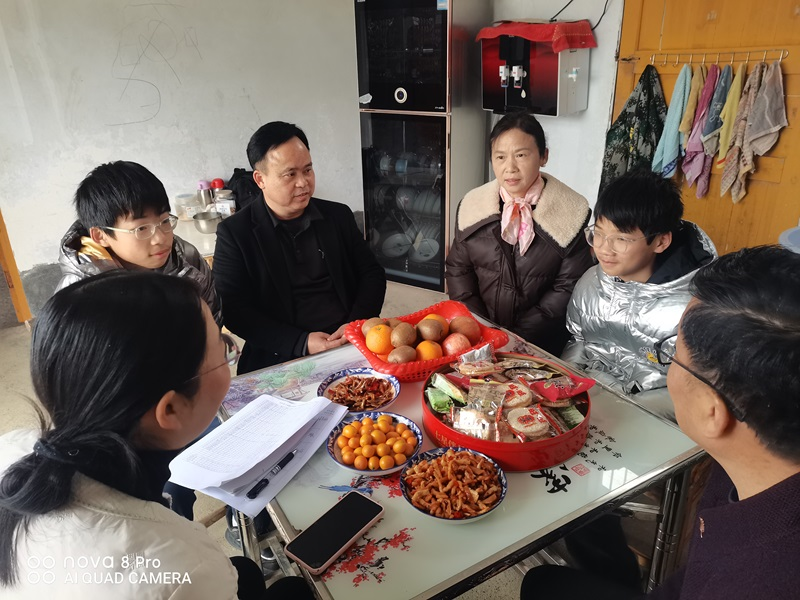 汉寿县毛家滩乡中学：2025年下学期期末大家访活动纪实