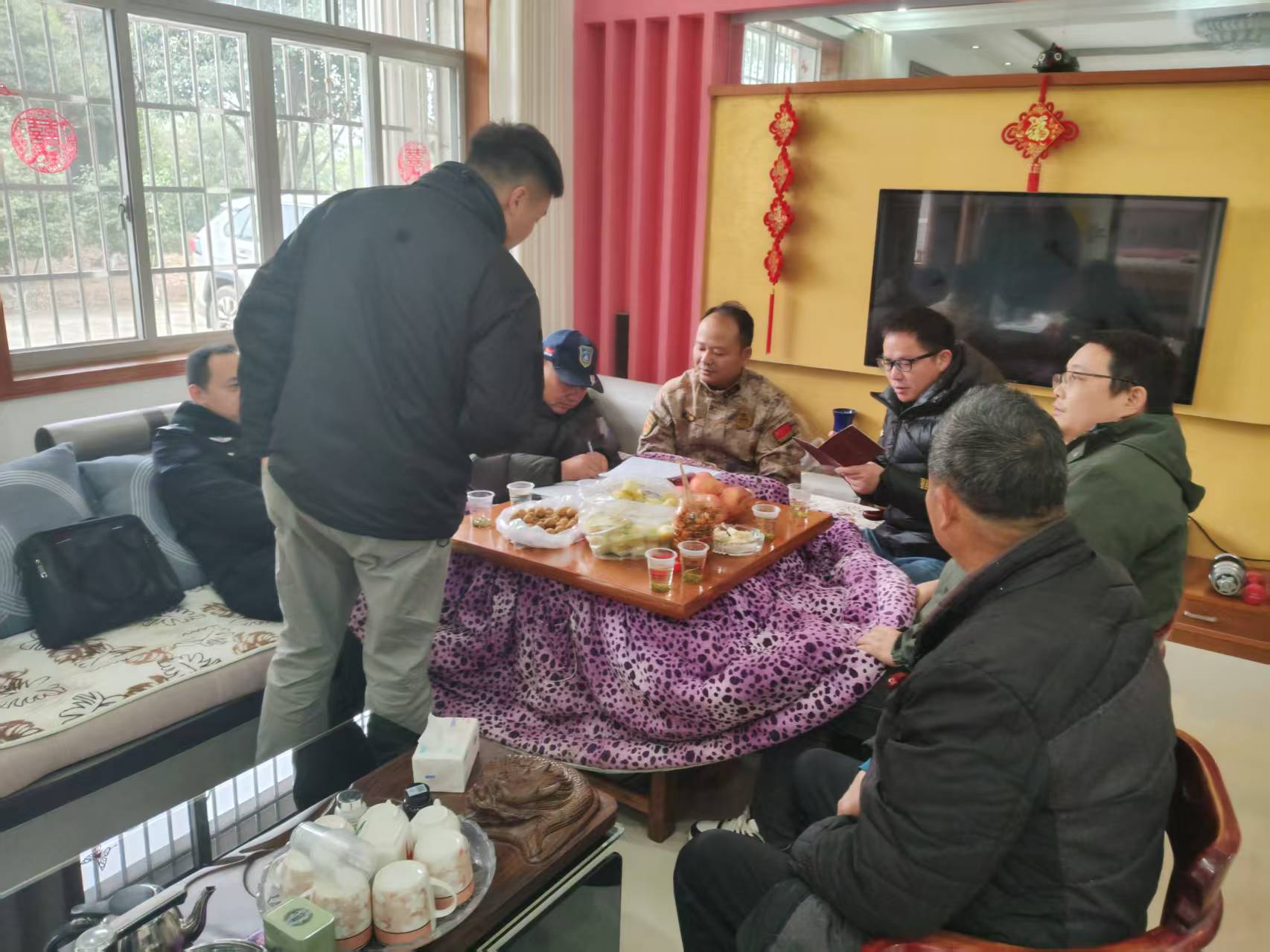 汉寿县毛家滩回维乡开展征兵政考“三联动”：武装部、派出所、退役军人服务站入户严审政治素质