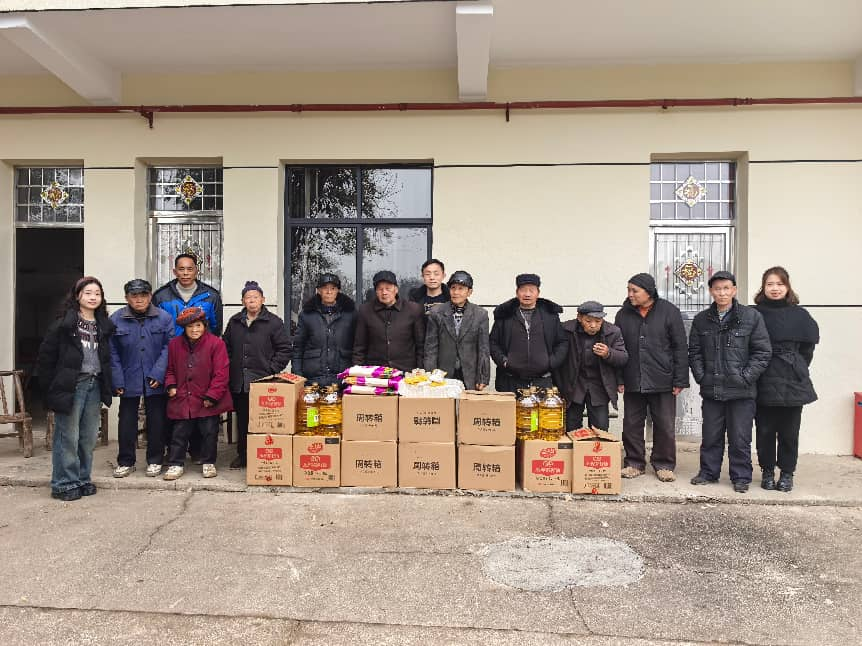 【新春走基层】汉寿县蒋家嘴镇：走访传温情 敬老润心田