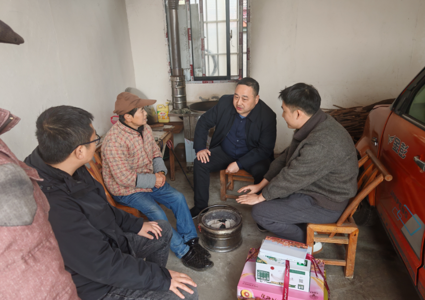 【新春走基层】汉寿县沧浪街道春节走访慰问返乡乡贤：送温暖、听建言、聚乡情