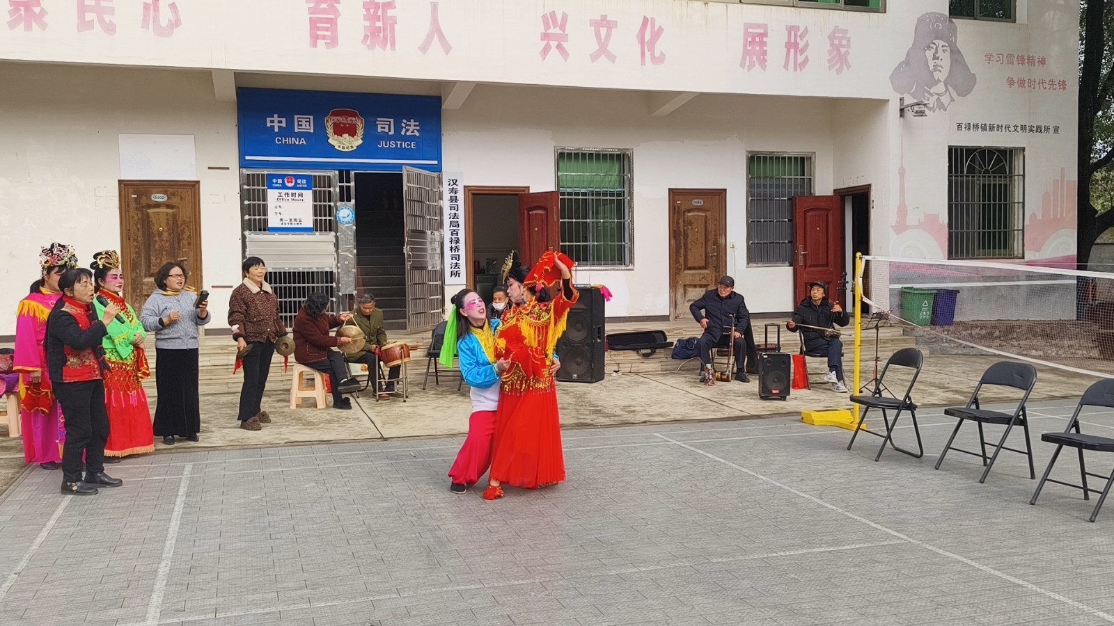 汉寿县百禄桥镇新春文艺“理论+民生+文艺”融合 赋能乡村振兴