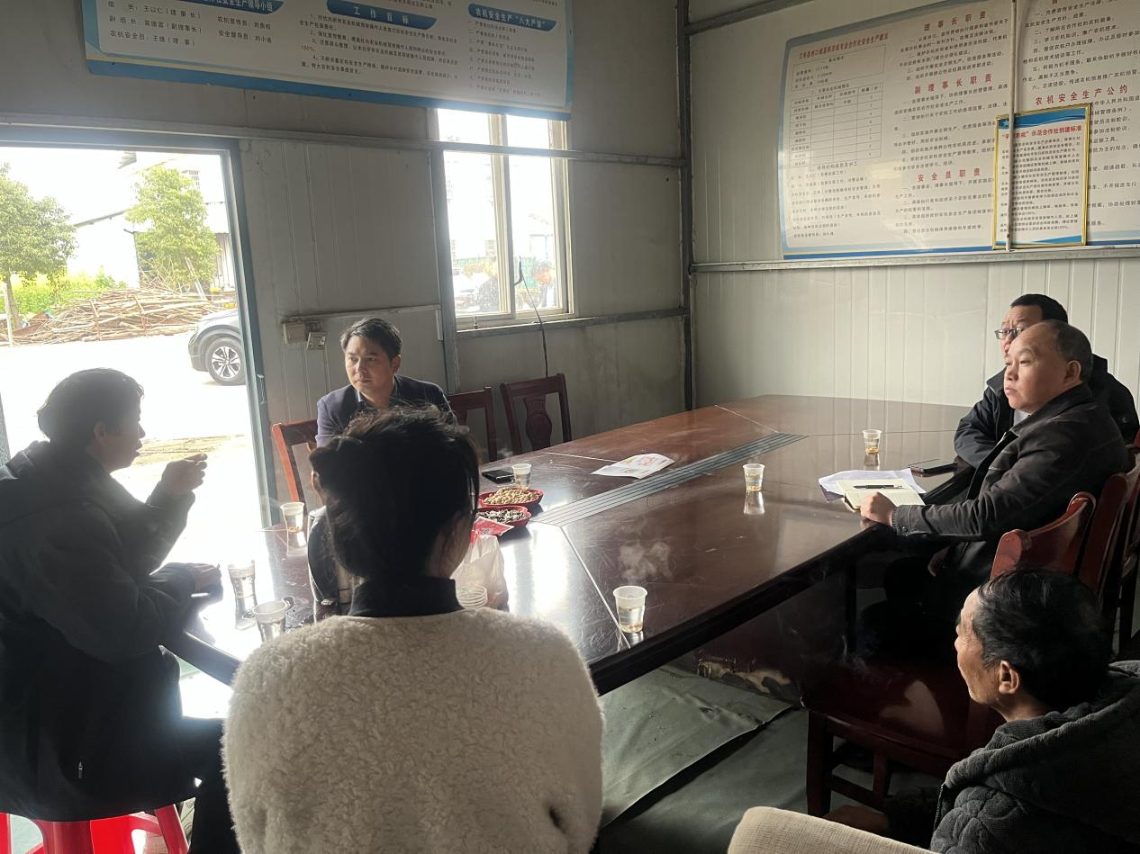 汉寿县洲口镇：调研农业专业合作 助力乡村产业振兴