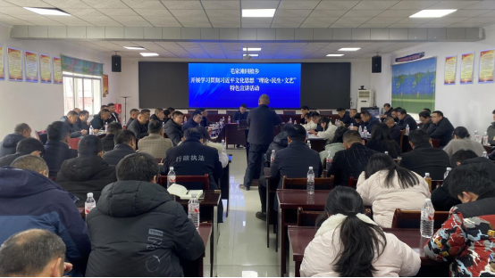 汉寿县毛家滩回维乡：春潮涌动传党音 基层宣讲润民心