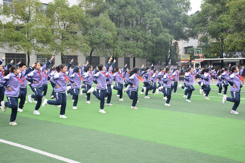 汉寿县南岳路小学：活力赛场展风采 少年逐梦向未来