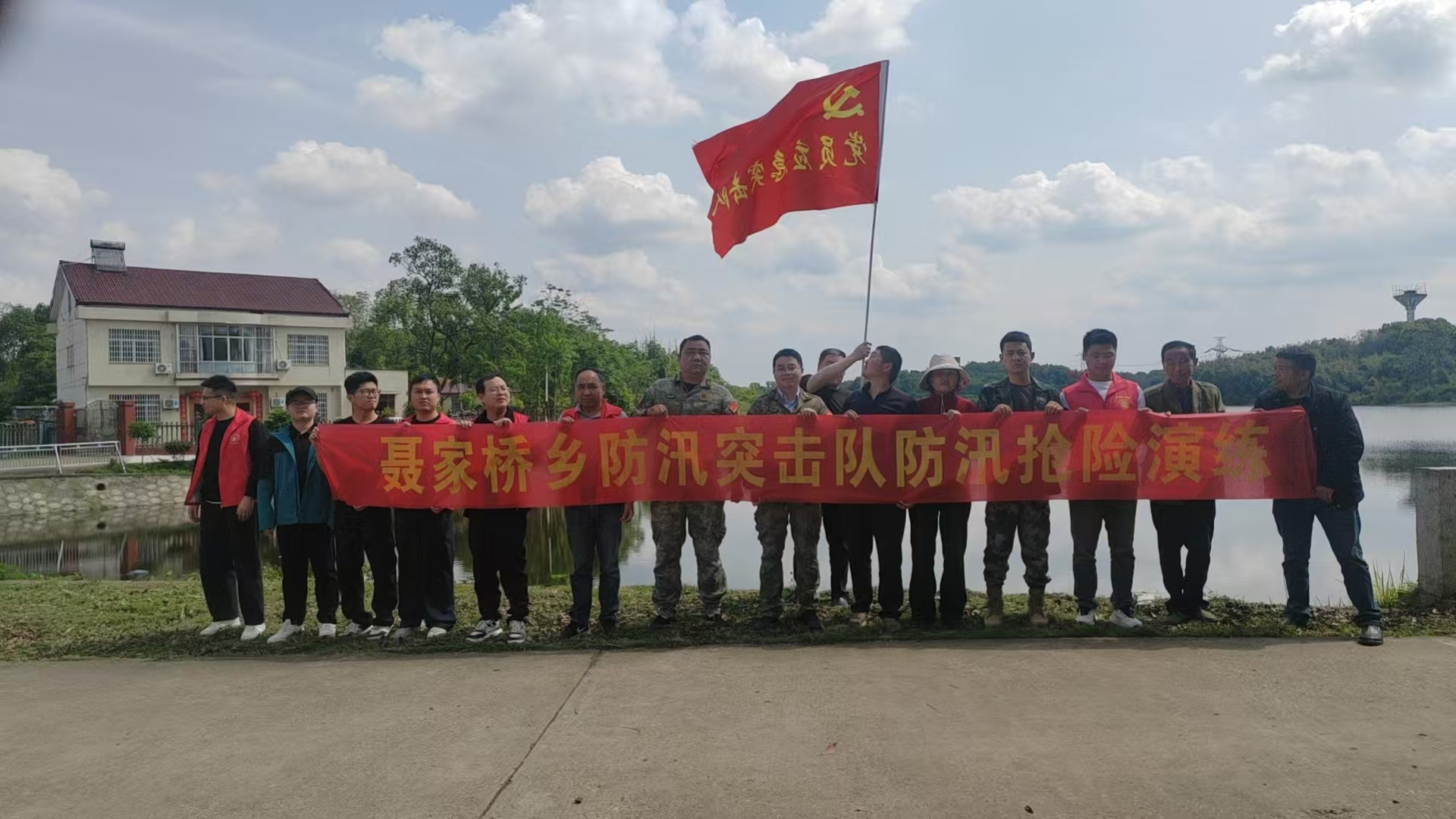 汉寿县聂家桥乡：以演代汛强意识 未雨绸缪筑安澜