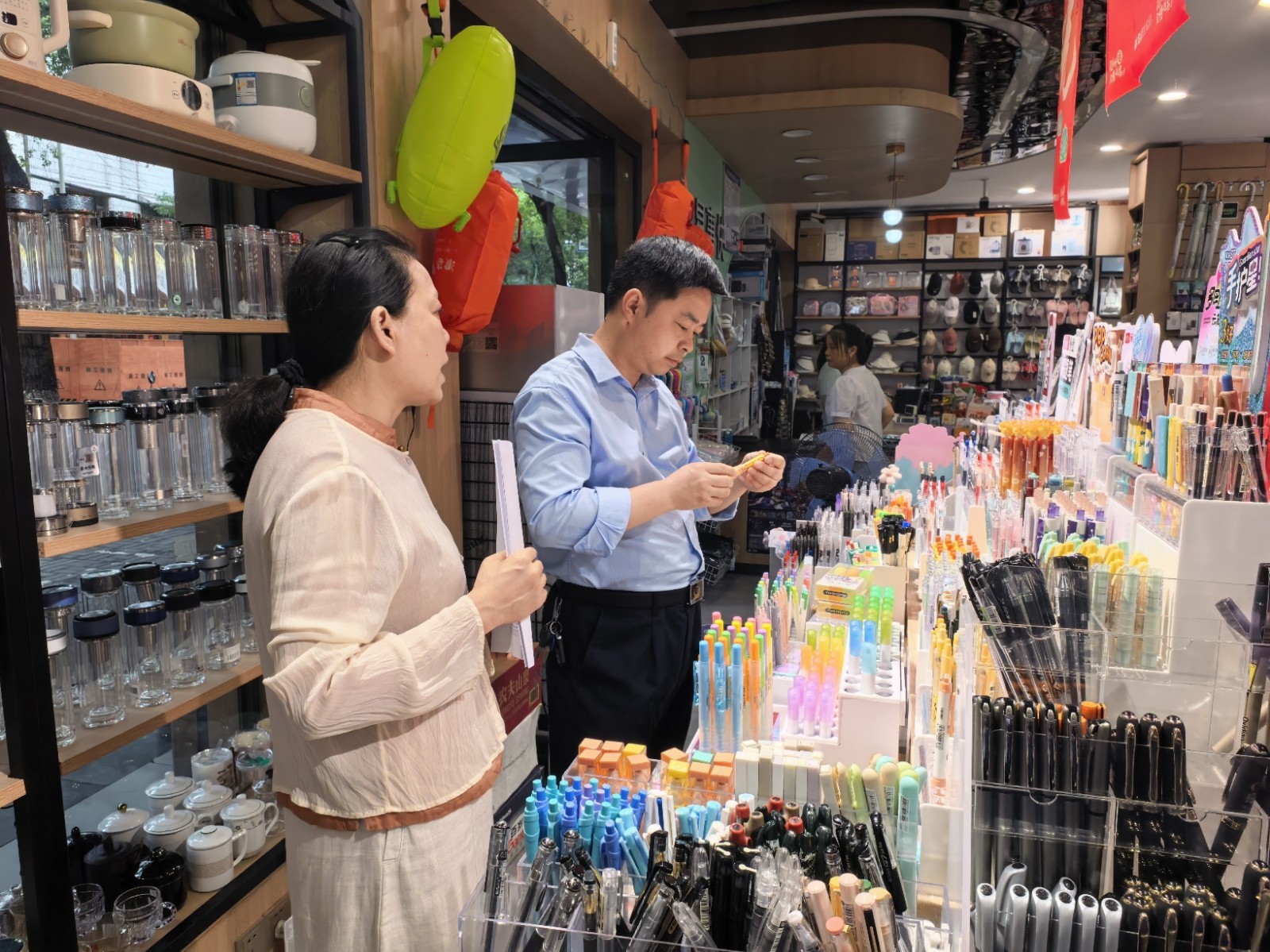 汉寿县市场监督管理局：严把产品质量关 护航平安开学季