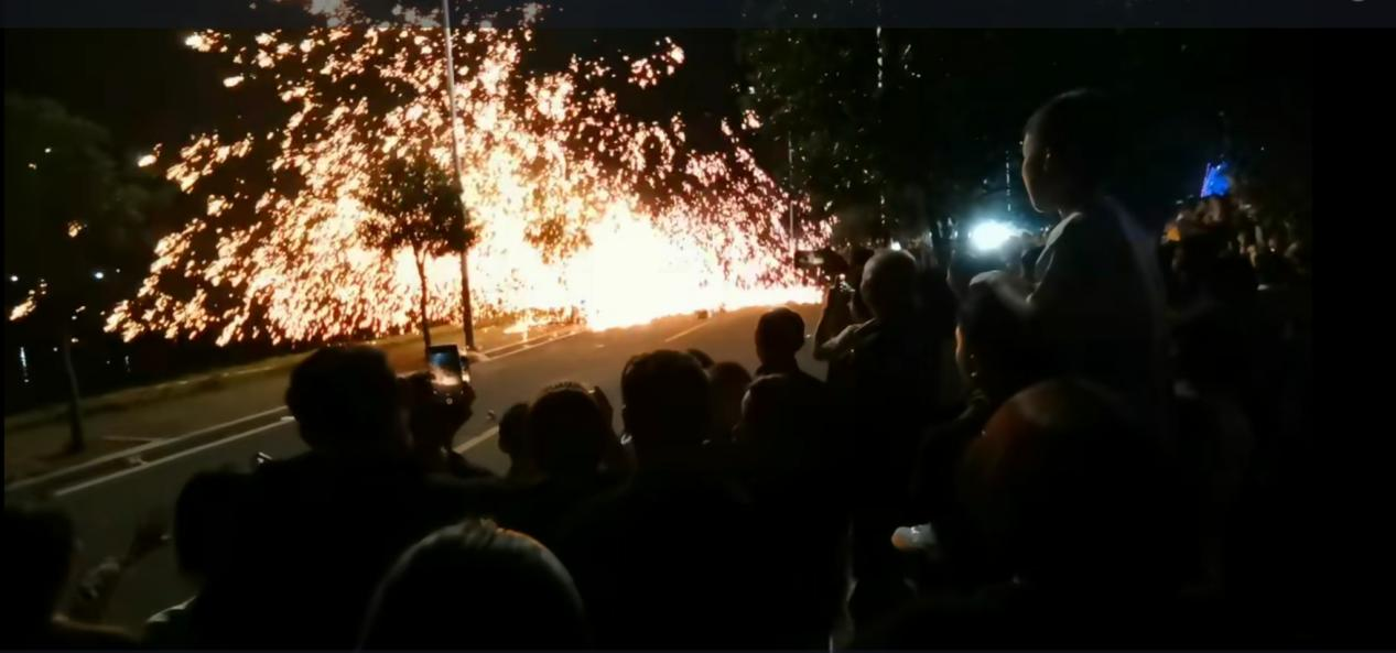 汉寿：蒋家嘴镇成功举办“非遗之夜·铁火流光”美食文化节